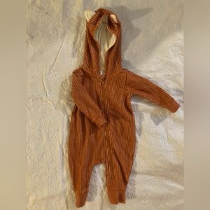 0-3 Month Baby Unisex Gender Neutral Fox Sleeper Winter Fall Outfit